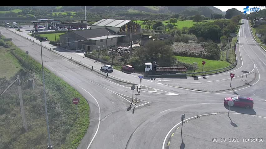 Cámara de tráfico en la N-634, km 600.55