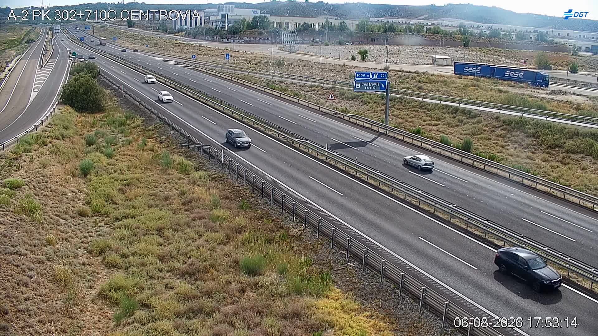 Cámara Zaragoza Km 302,7