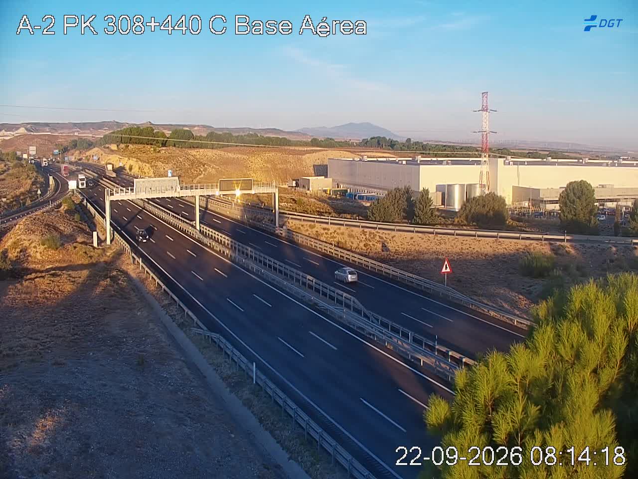 Cámara Zaragoza Acceso (Km 308.4)