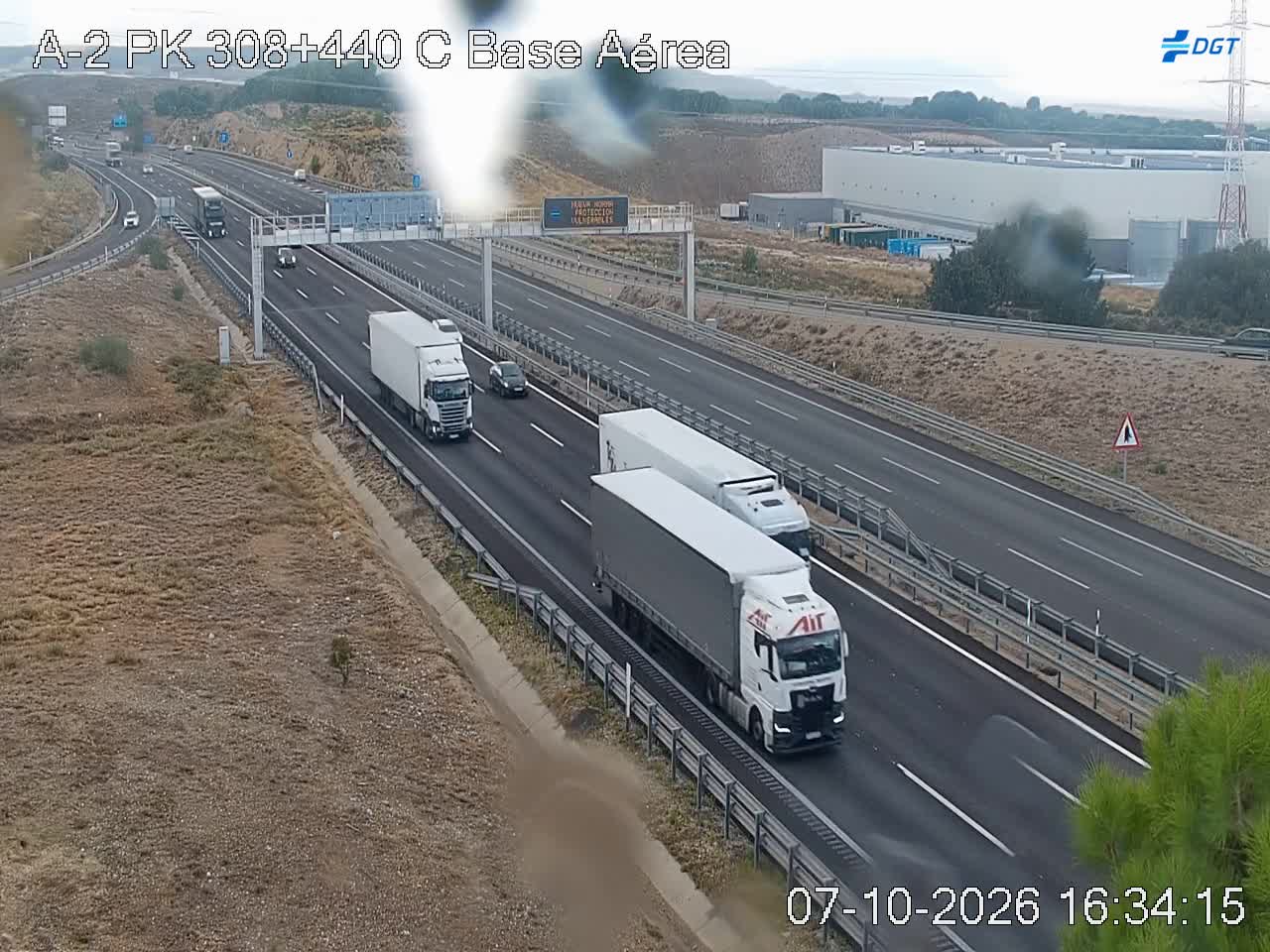 Cámara Zaragoza Acceso (Km 308.4)