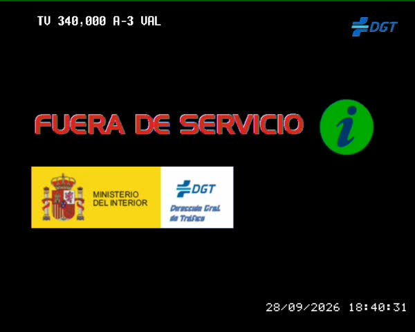 Cámara Valencia A-3 Km 340,0