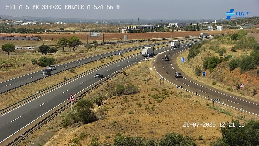 Cámara de tráfico A-5 Badajoz KM 339,25