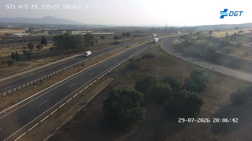 Cámara de tráfico A-5 Badajoz KM 339,25