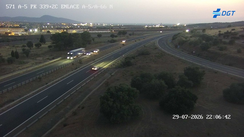 Cámara de tráfico A-5 Badajoz KM 339,25