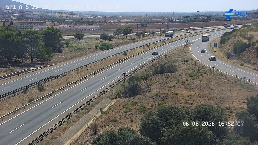 Cámara de tráfico A-5 Badajoz KM 339,25