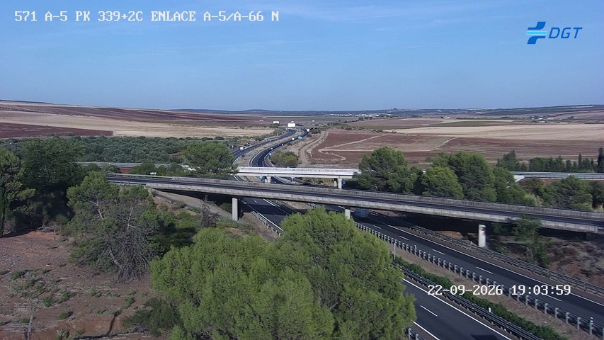 Cámara de tráfico A-5 Badajoz KM 339,25