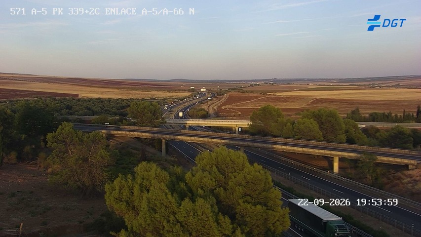 Cámara de tráfico A-5 Badajoz KM 339,25