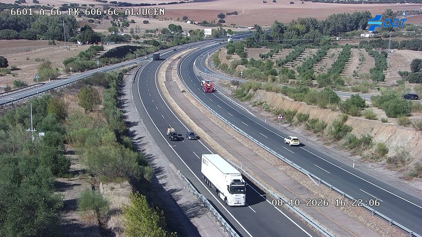 Cámara de tráfico en la A-66, km 606.65