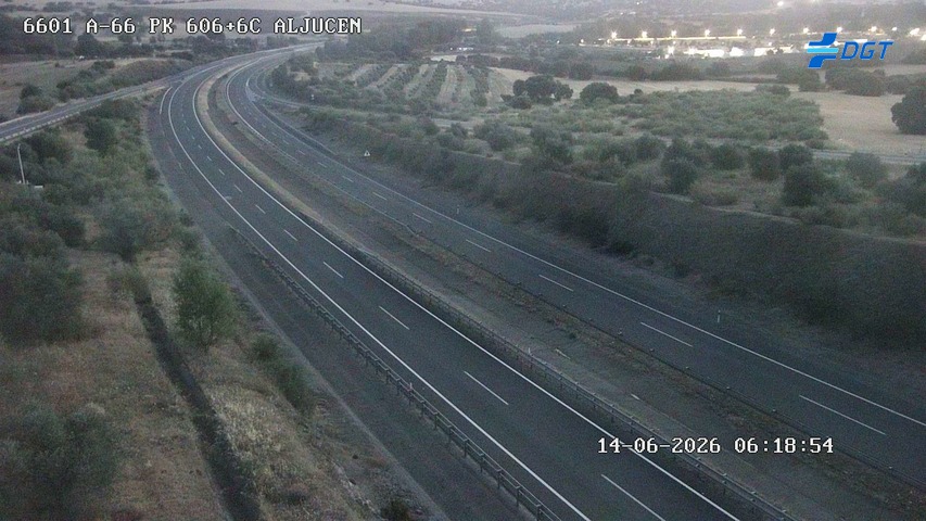 Cámara de tráfico A-66 Badajoz KM 606,65
