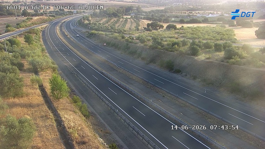 Cámara de tráfico A-66 Badajoz KM 606,65