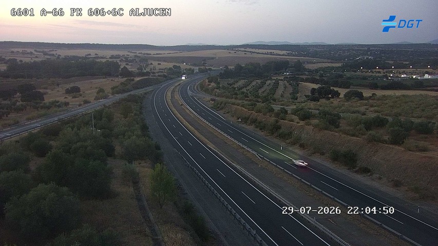 Cámara de tráfico A-66 Badajoz KM 606,65