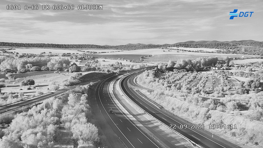 Cámara de tráfico A-66 Badajoz KM 606,65