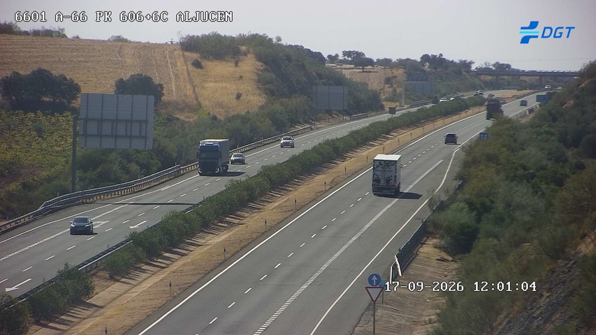 Cámara de tráfico A-66 Badajoz KM 606,65