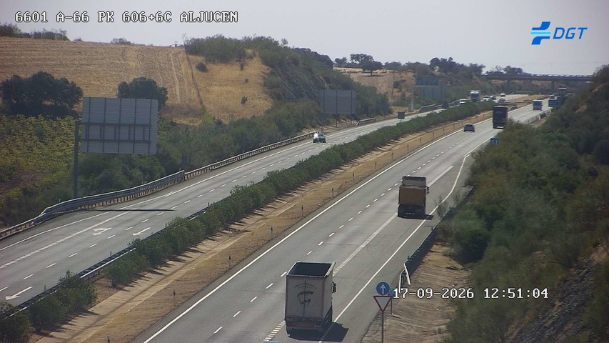 Cámara de tráfico A-66 Badajoz KM 606,65