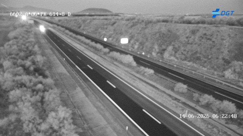 Cámara de tráfico A-66 Badajoz KM 614,87