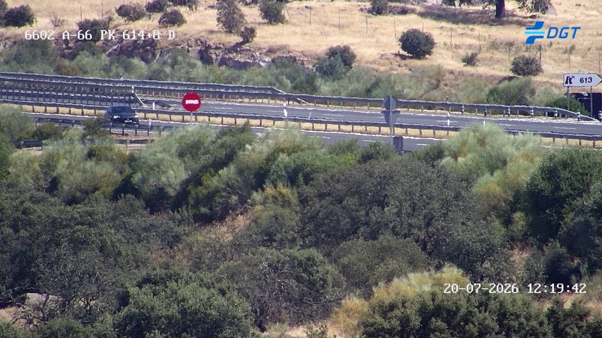 Cámara de tráfico A-66 Badajoz KM 614,87