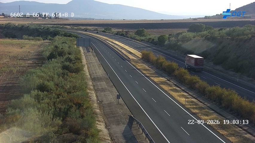Cámara de tráfico A-66 Badajoz KM 614,87