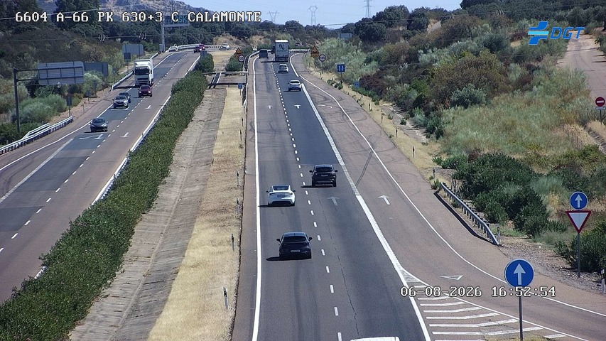 Cámara de tráfico A-66 Badajoz KM 630,34
