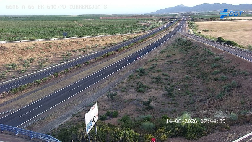 Cámara de tráfico A-66 Badajoz KM 640,75