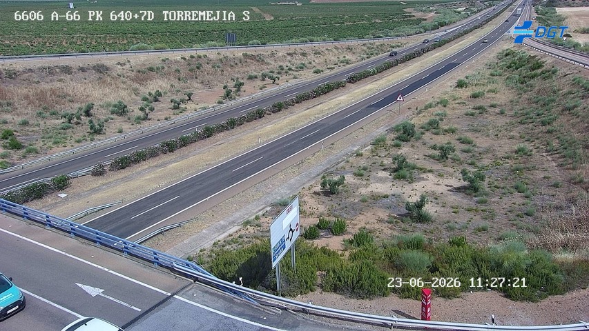 Cámara de tráfico A-66 Badajoz KM 640,75