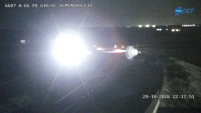 Cámara de tráfico A-66 Badajoz KM 648,06
