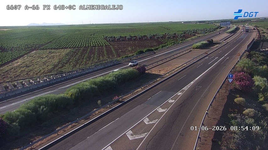Badajoz — A-66 km 648