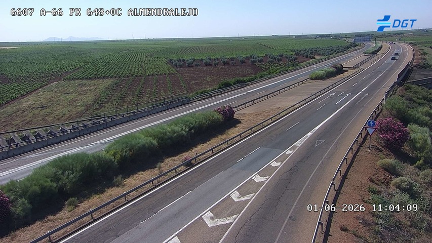 Badajoz — A-66 km 648