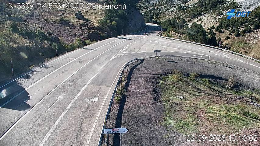 Cámara Somport Túnel (Km 673)