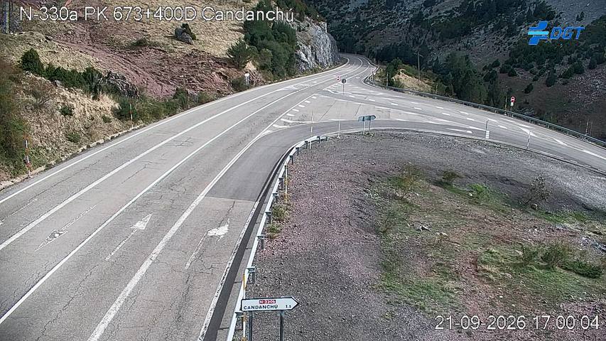 Cámara Somport Túnel (Km 673)