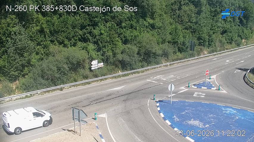 Cámara Castejón de Sos - N-260 (Km 385)