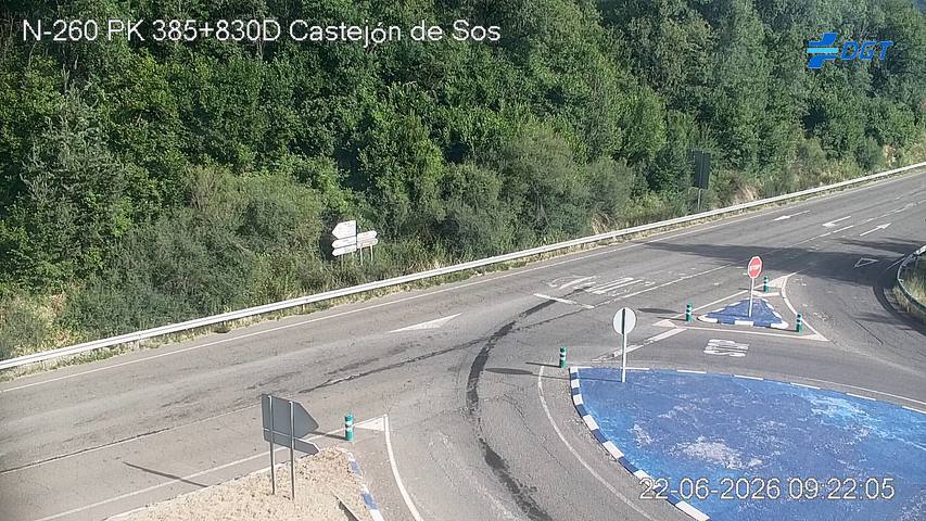 Cámara Castejón de Sos - N-260 (Km 385)