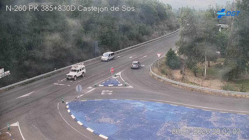 Cámara Castejón de Sos - N-260 (Km 385)