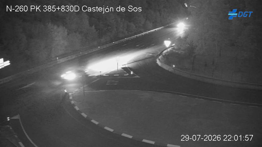 Cámara Castejón de Sos - N-260 (Km 385)