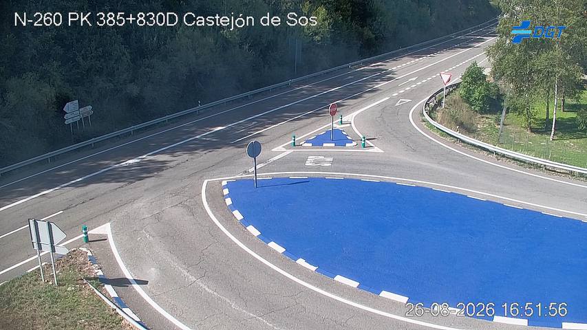 Cámara Castejón de Sos - N-260 (Km 385)