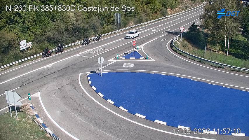 Cámara Castejón de Sos - N-260 (Km 385)