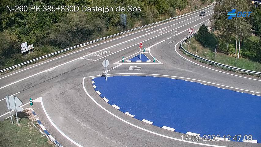 Cámara Castejón de Sos - N-260 (Km 385)