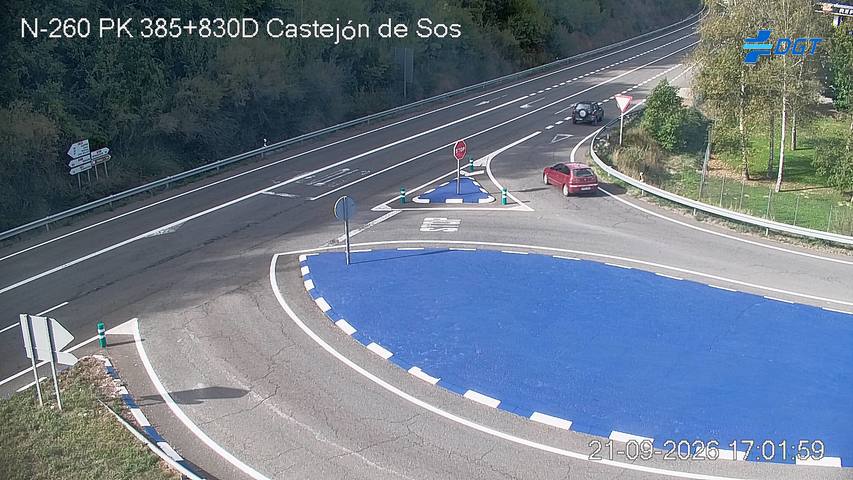 Cámara Castejón de Sos - N-260 (Km 385)