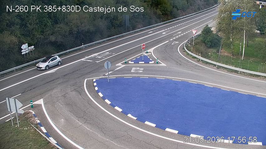 Cámara Castejón de Sos - N-260 (Km 385)