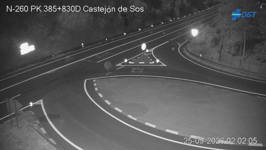 Cámara Castejón de Sos - N-260 (Km 385)