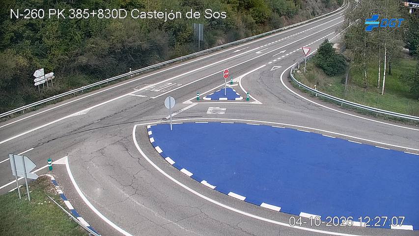 Cámara Castejón de Sos - N-260 (Km 385)