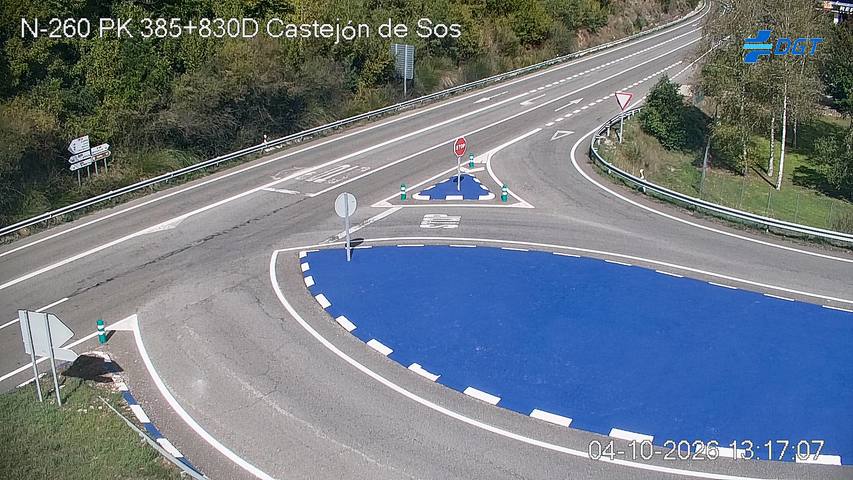 Cámara Castejón de Sos - N-260 (Km 385)