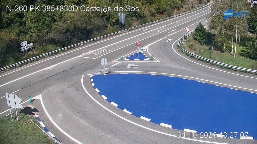 Cámara Castejón de Sos - N-260 (Km 385)