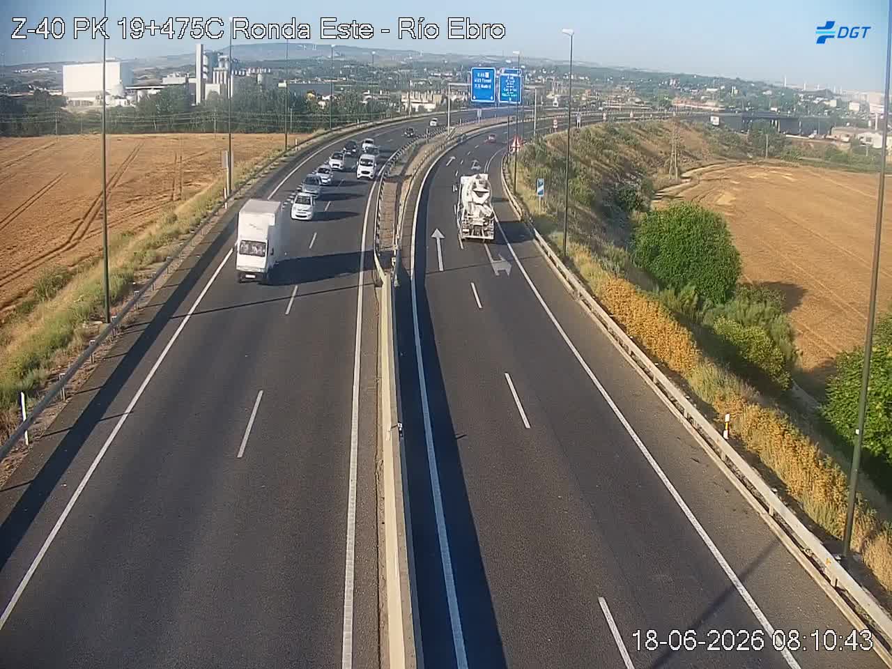 Zaragoza — Z-40 km 19