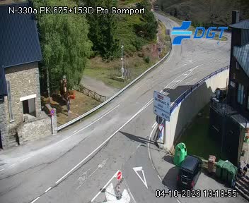 Cámara Somport Frontera (Km 675)