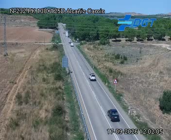 Cámara N-232 Teruel Km 138,1
