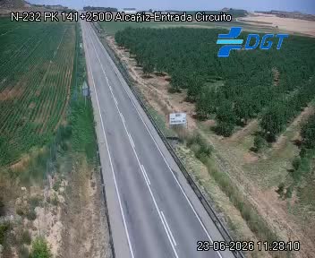 Cámara N-232 Teruel Km 141,2