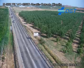 Cámara N-232 Teruel Km 141,2