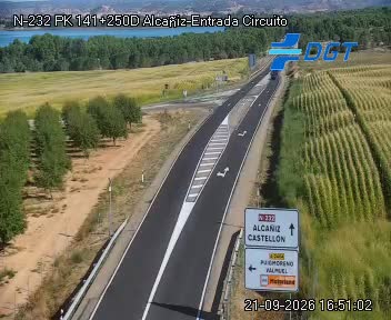 Cámara N-232 Teruel Km 141,2