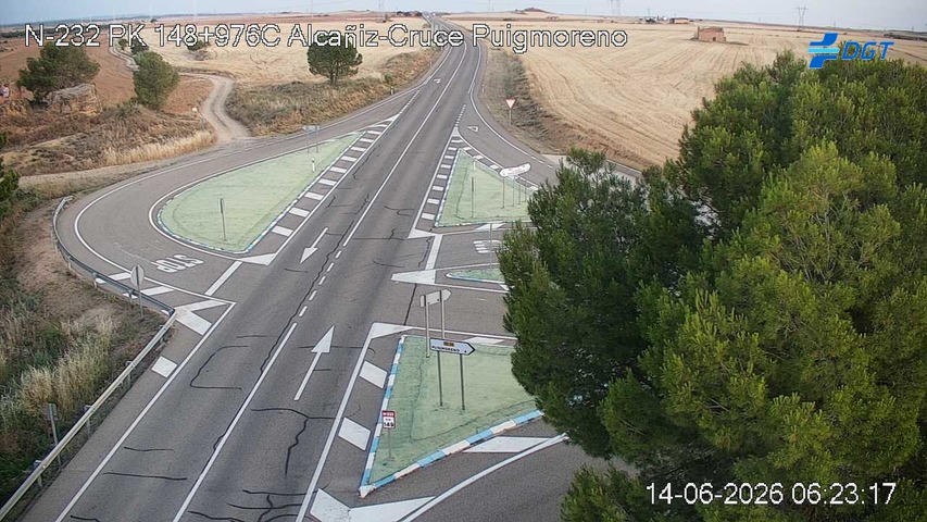 Cámara N-232 Teruel Km 148,9