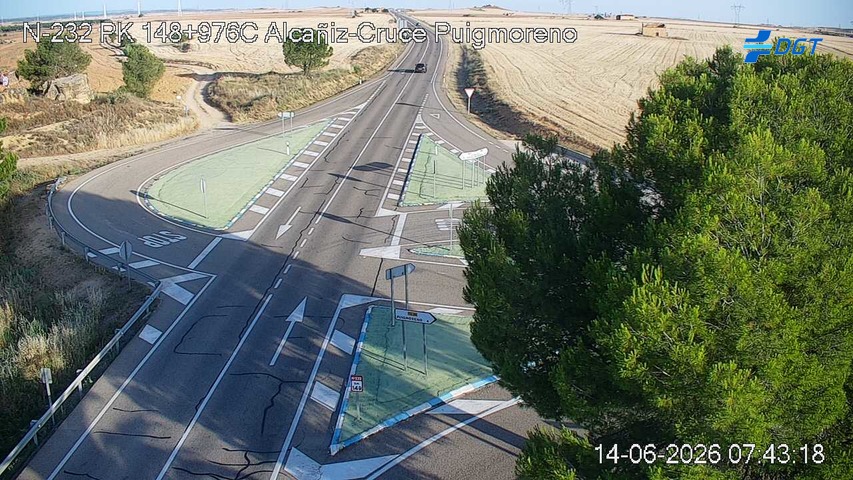 Cámara N-232 Teruel Km 148,9